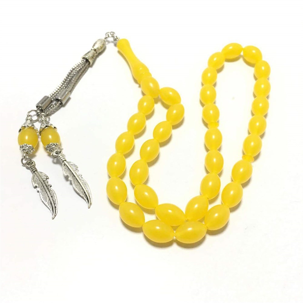 Sıkma Kehribar Benzetmesi Toz Kehribar Tesbih