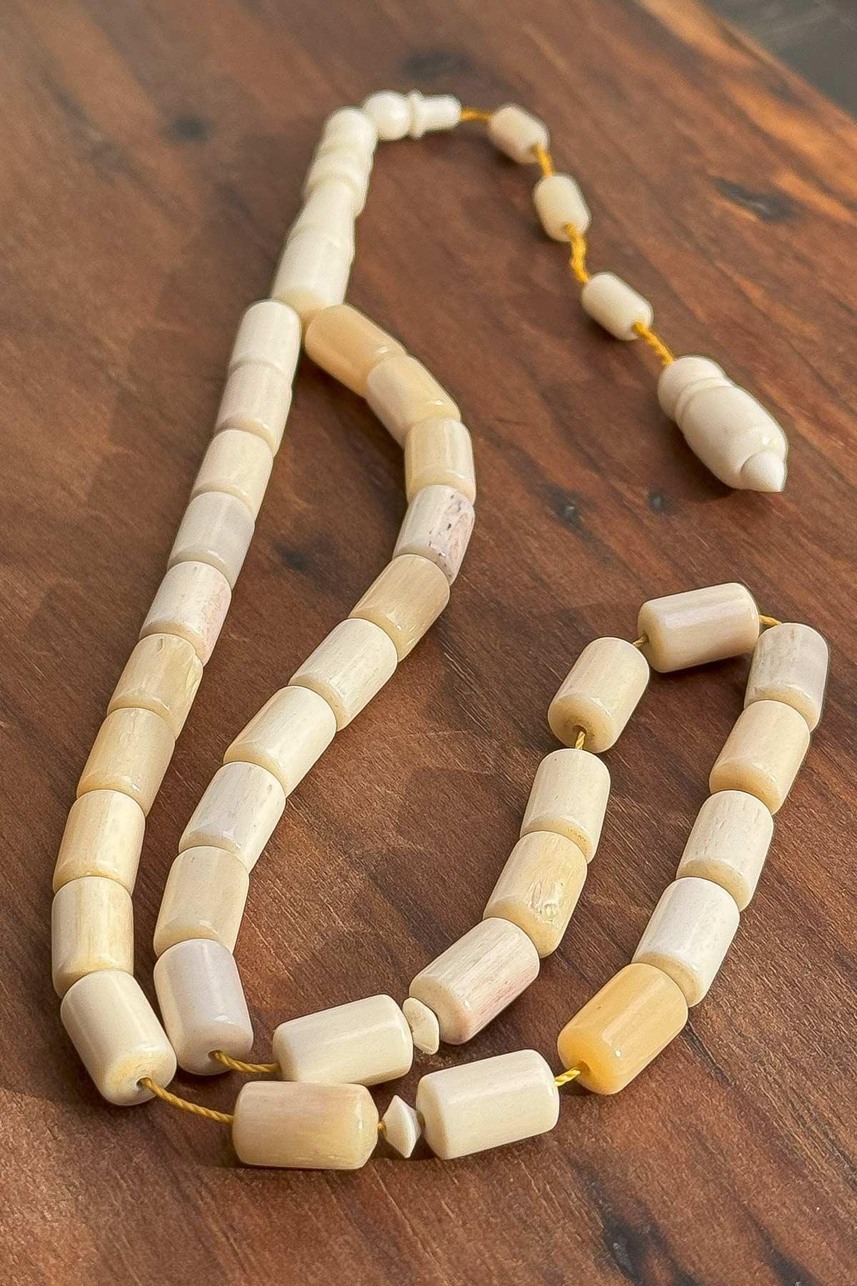 Sıra Dışı Kapsül Deve Kuşu Kemiği Tesbih