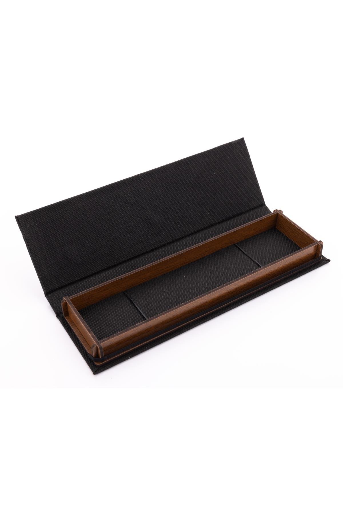 Siyah Renk Ahşap Tesbih Kutusu