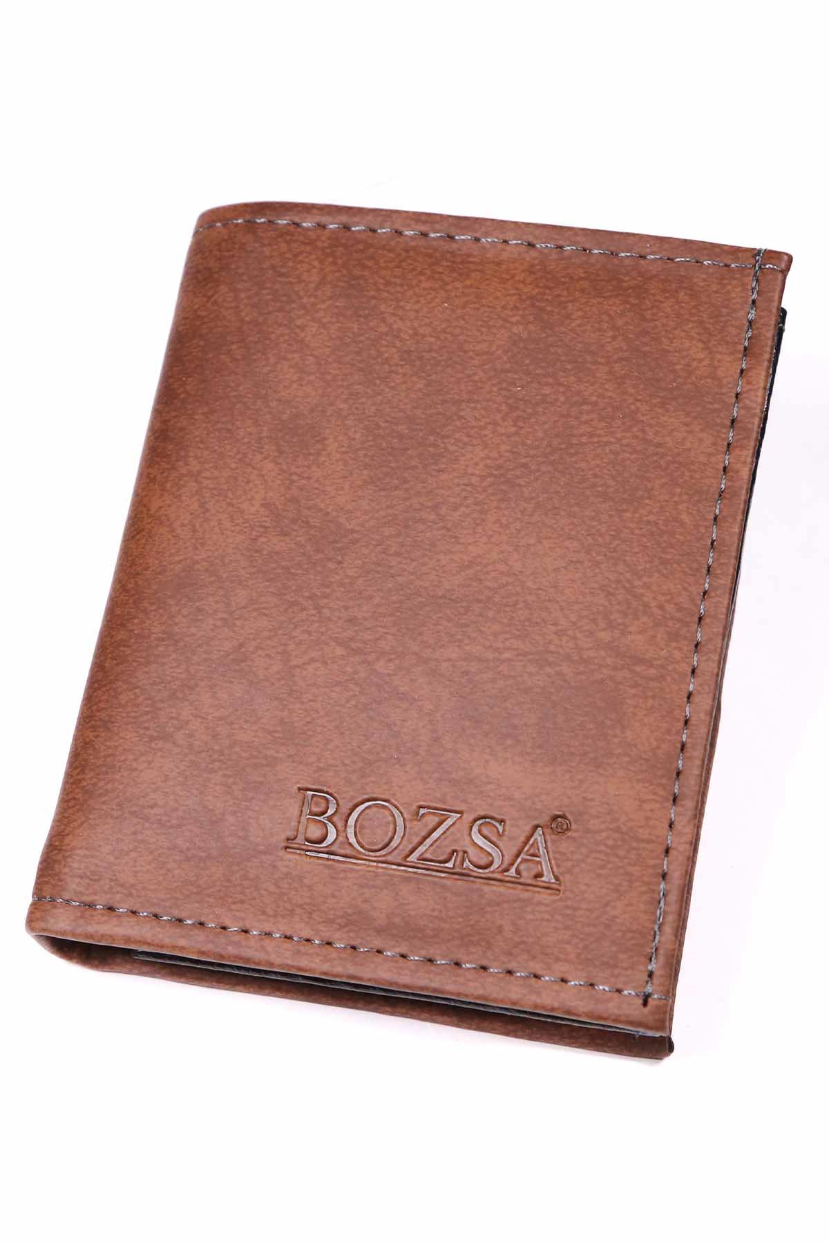 Taba Renk Klasik Model Kartlık ve Para Cüzdanı