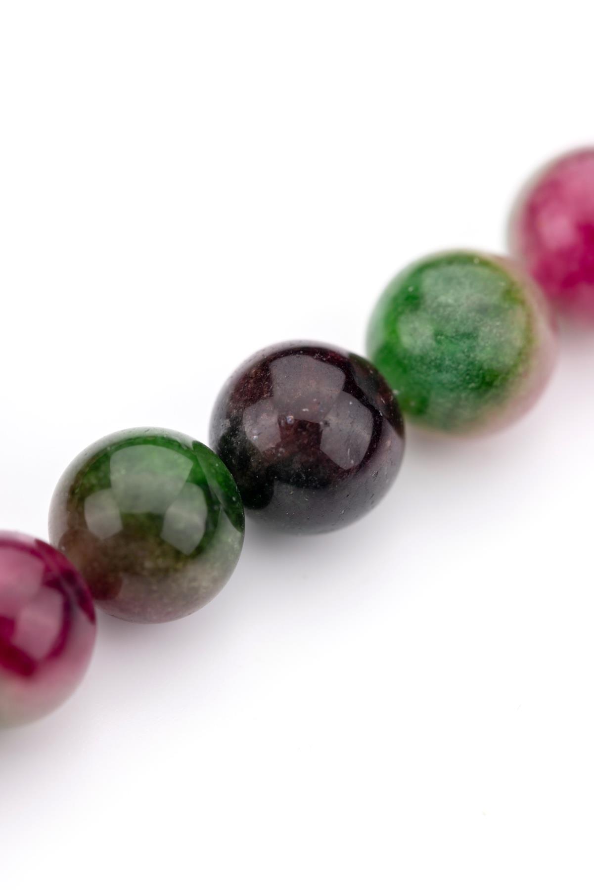 Turmalin Akik Taşı Tesbih