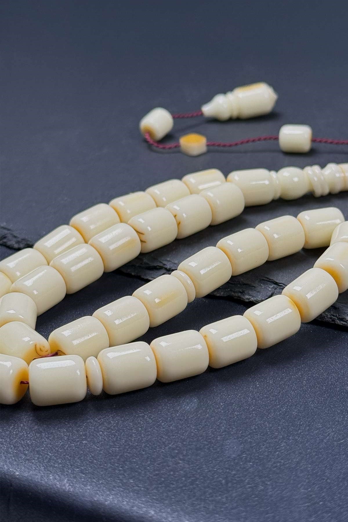 Usta Çalışma Eski Çin Oyun Taşı Mahjong Tesbih