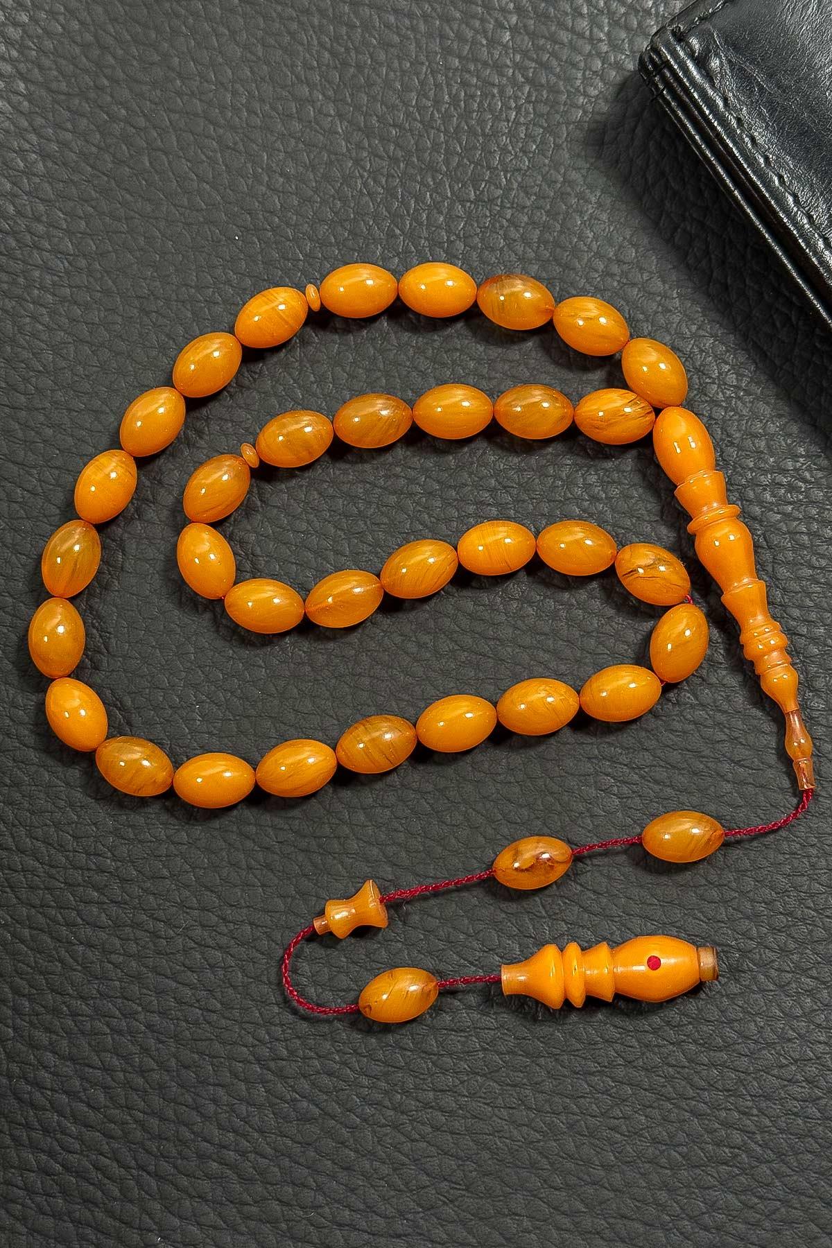 Usta Ellerden Sıkma Kehribar Kehribar Tesbih