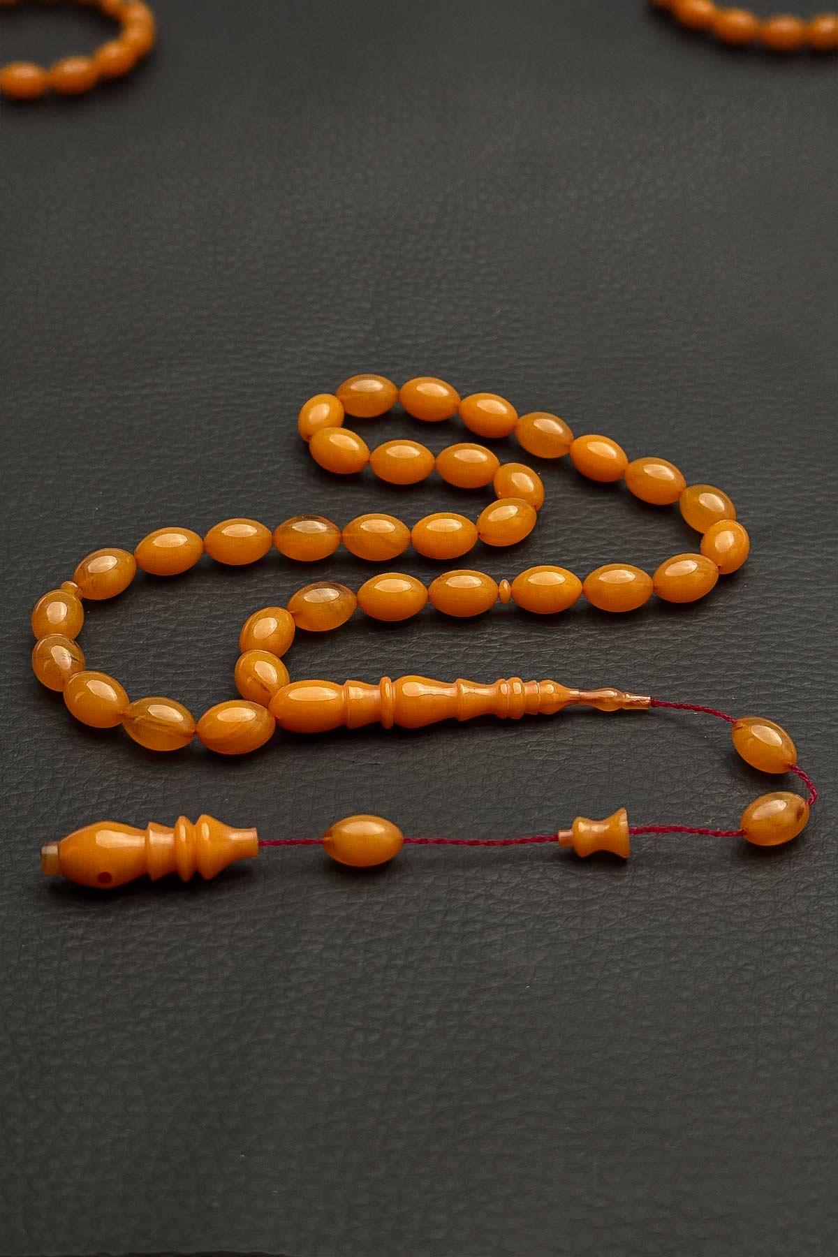 Usta Ellerden Sıkma Kehribar Kehribar Tesbih