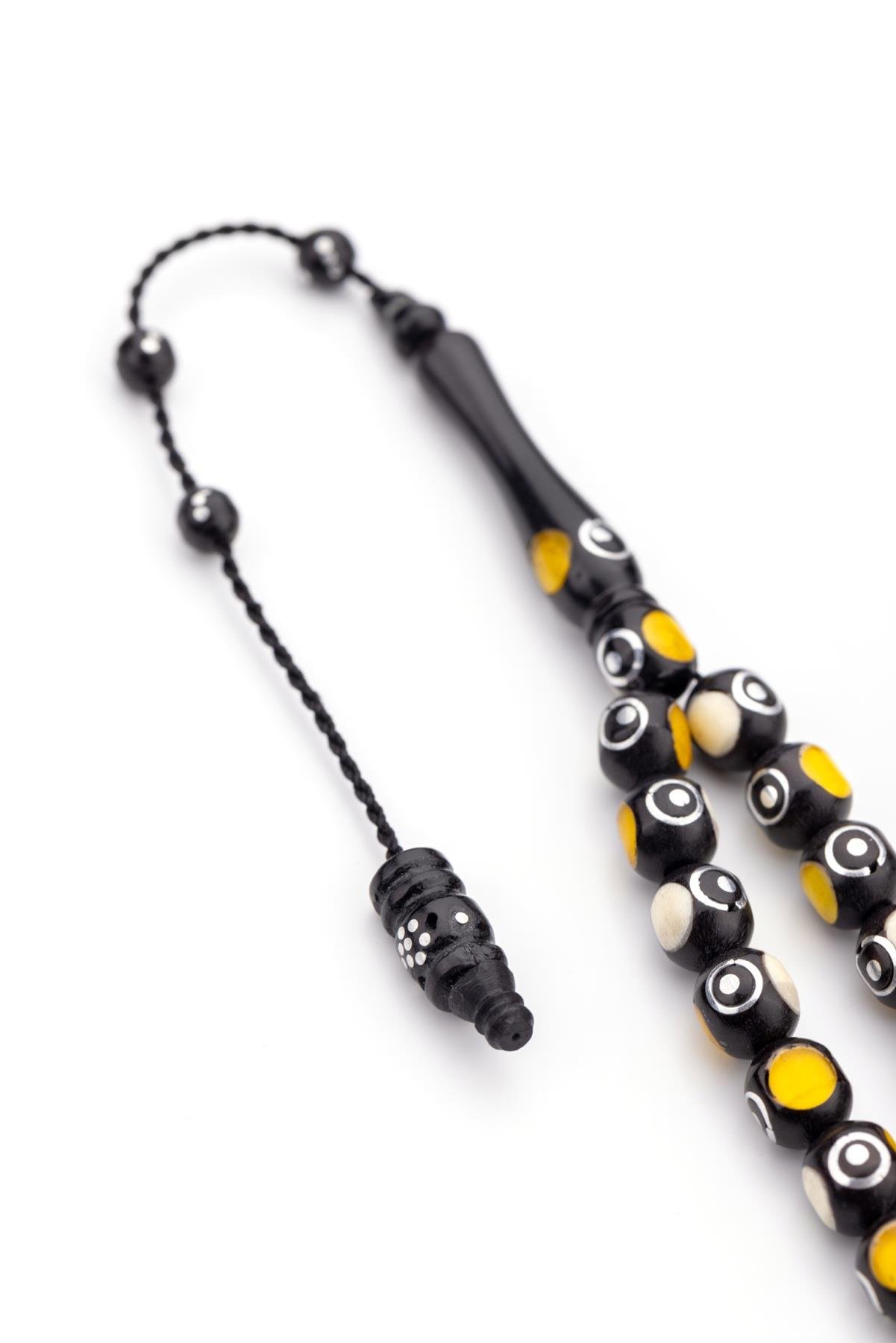 Zanaatkâr Dokunuş Özel Tasarım Küre Kuka İşlemeli Tesbih