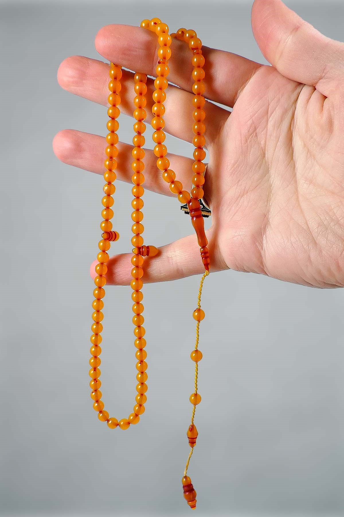 Zar Kehribar Benzetmesi 99luk Namaz Tesbihi