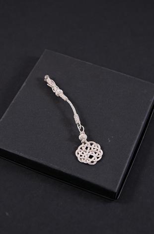 Beyaz Renk Şems Model Bakır Kazaz Püskül