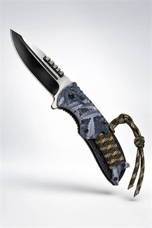 Browning İpli Mavi Kamp Çakısı 21 cm | TesbihKenti