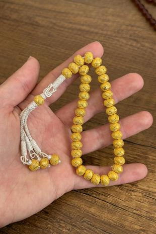 Emek ve Sanat Orta Boy 1000 Ayar Gümüş Kazaz Tesbih