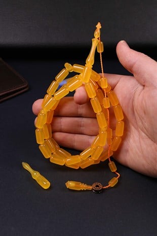 Kapsül 45'li Uçak Camı Arap Model Tesbih | Tesbih Kenti