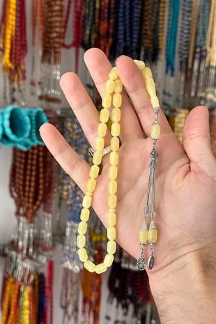 Kapsül Model 12 GR Damla Kehribar Tesbih