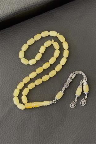 Kapsül Model 12 GR Damla Kehribar Tesbih