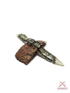 Şeffaf Beyaz Simli Balık Tesbih