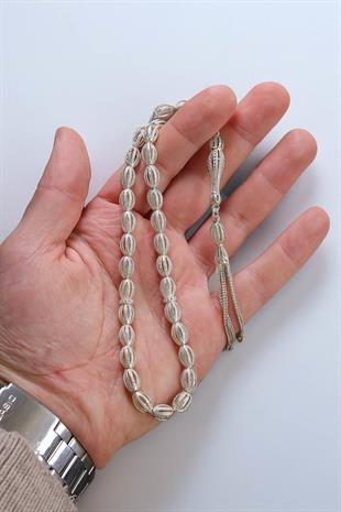 Yarma Model 925 Ayar 33lük Saf Gümüş Tesbih