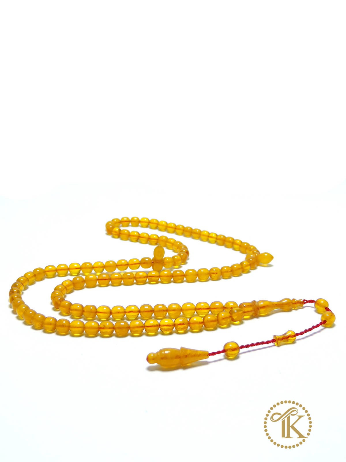 99 Sıkma Kehribar Tesbih