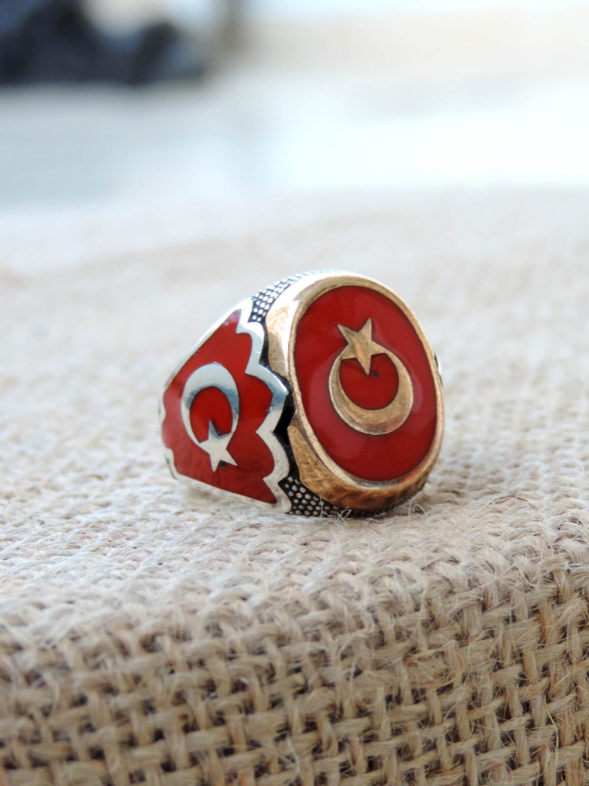 Ayyıldız Tasarım 925 Ayar Gümüş Yüzük