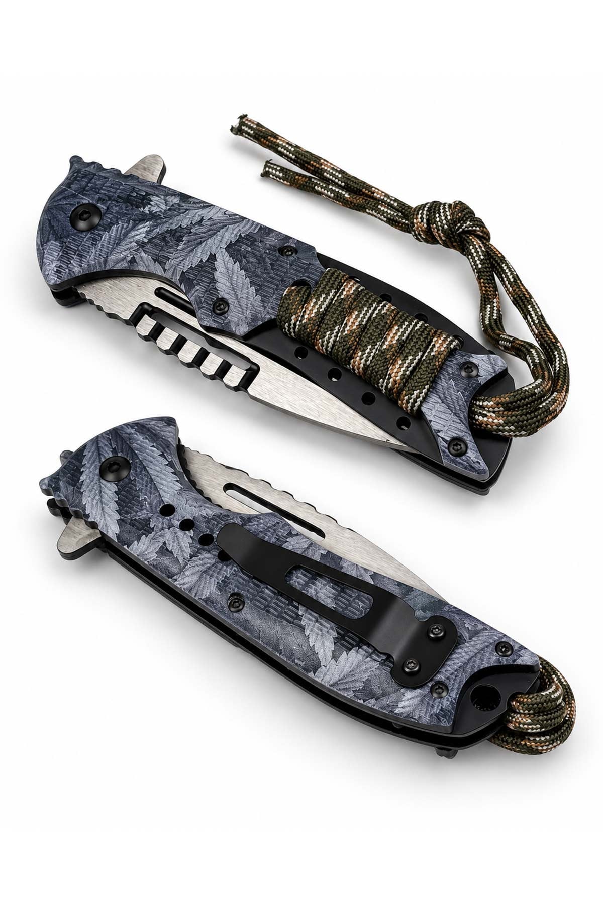 Browning İpli Mavi Kamp Çakısı 21 cm | TesbihKenti