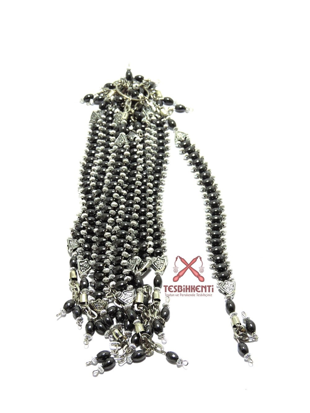 Hematit Metal Model 10 Adet Zaza Tesbih