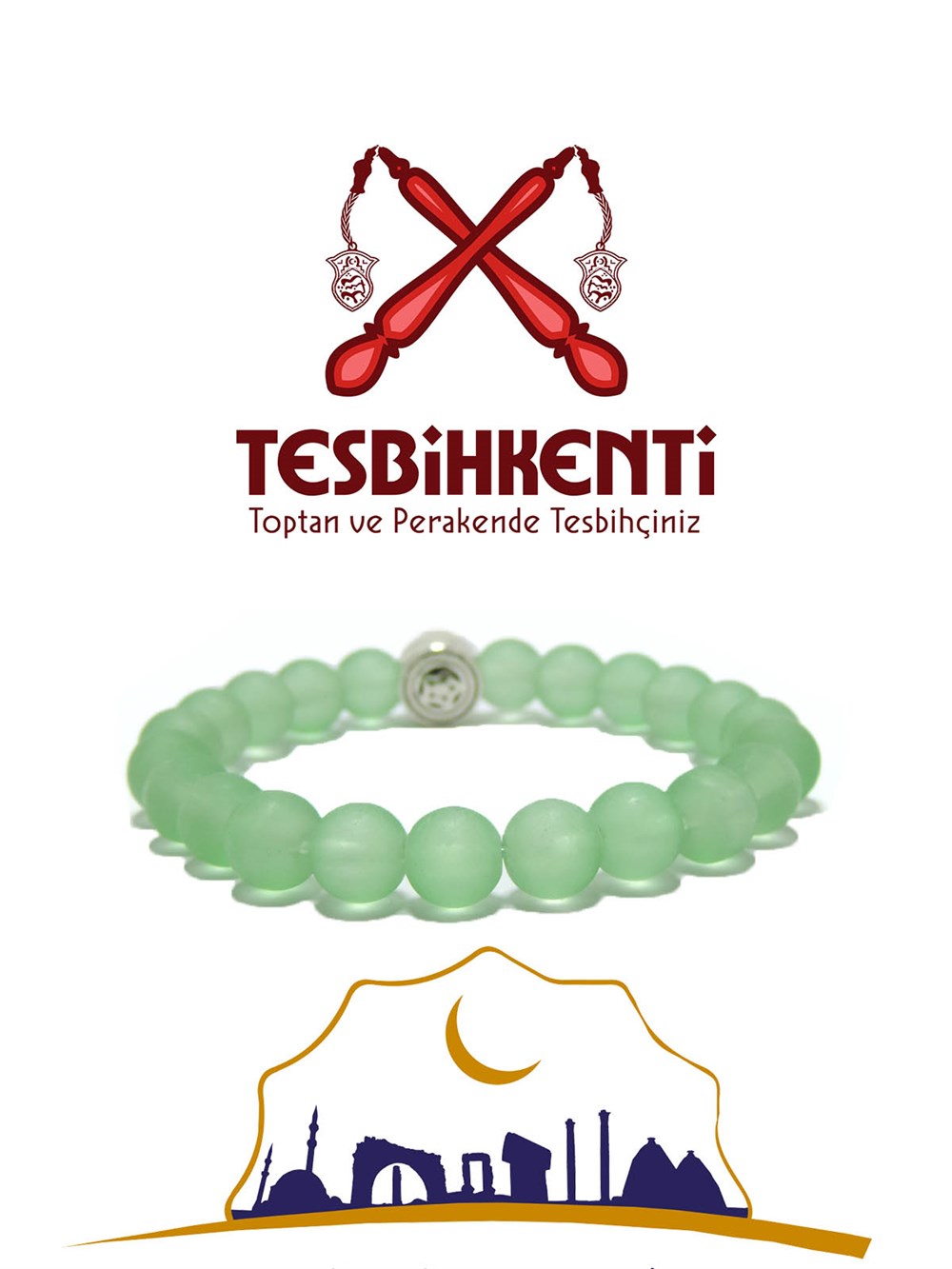 Mat Yeşil Renk Bileklik