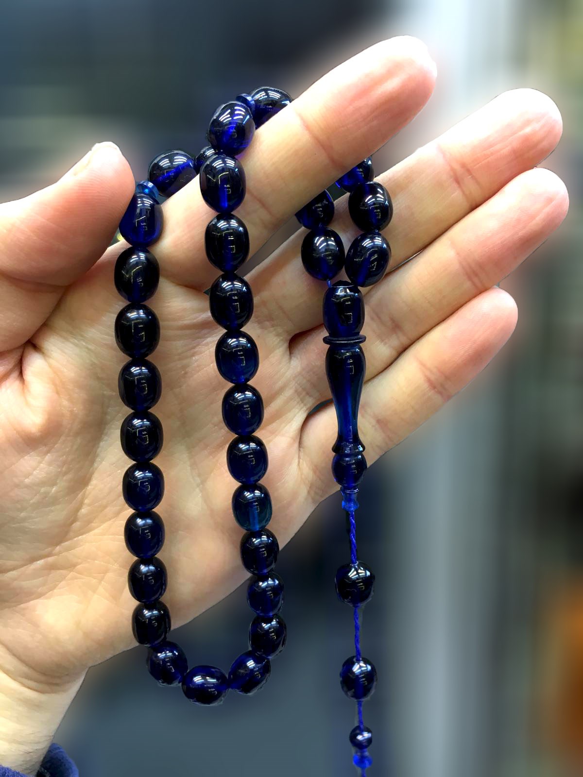 Parlamet Mavi Ateş Kehribar