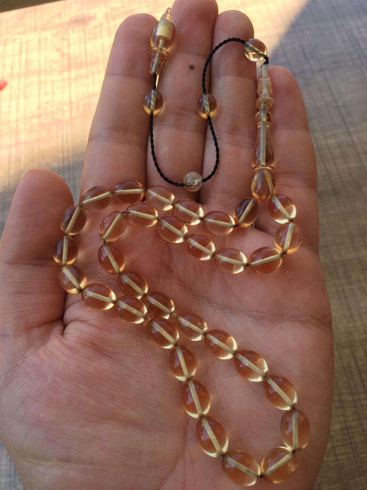 Simli Sistemli Püskül Ateş Kehribar