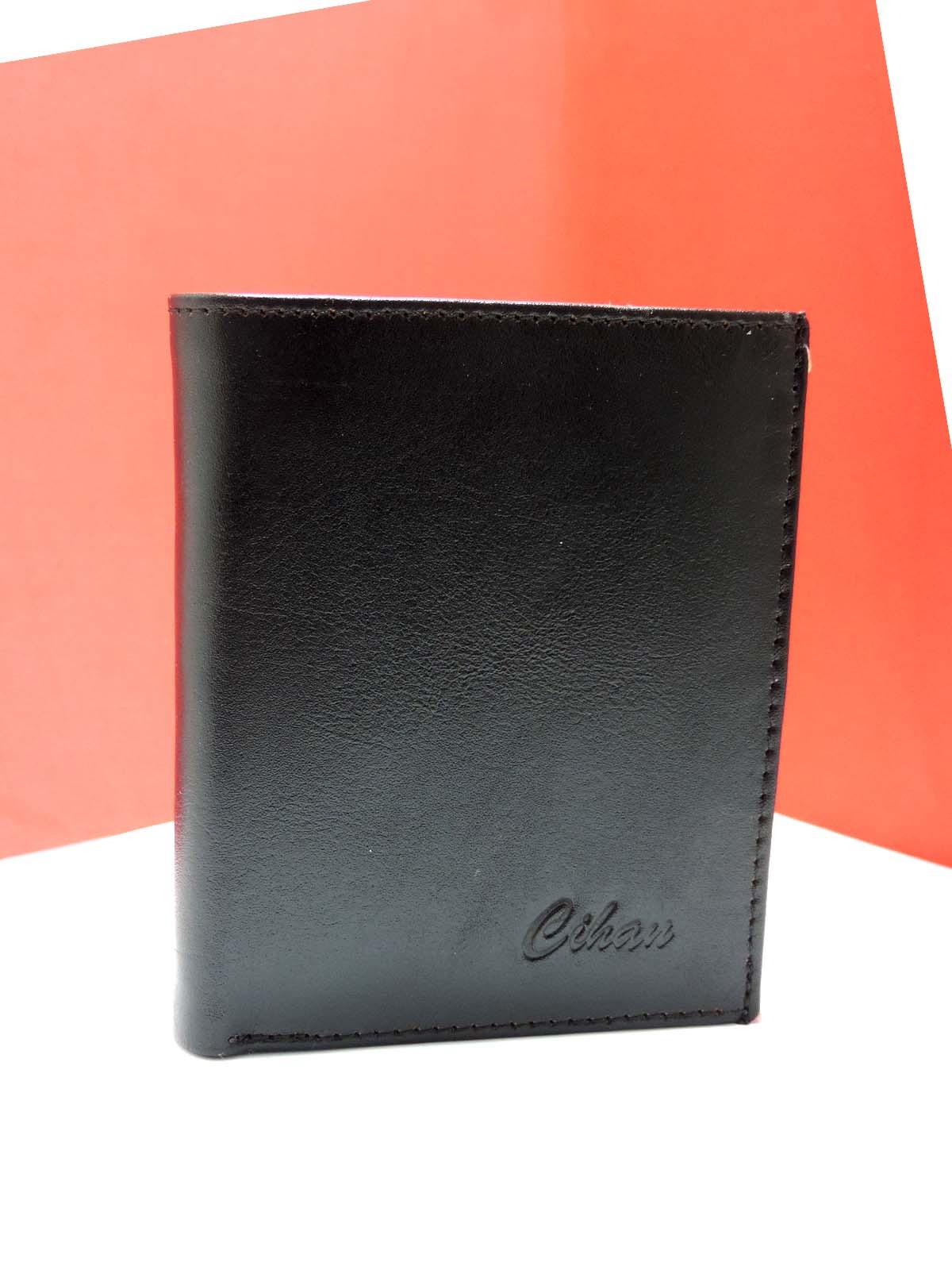 Siyah Renk Deri Cüzdan