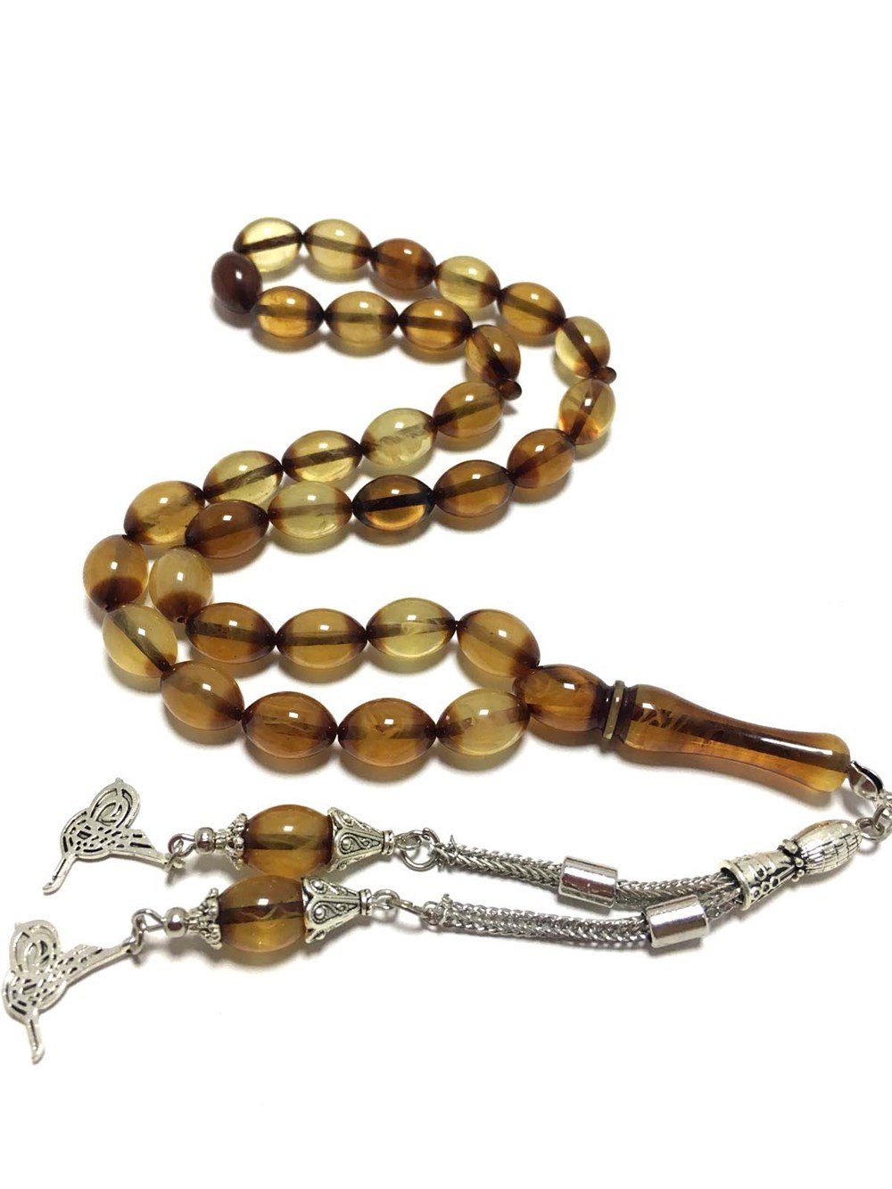 Sürmeli Model Toz Kehribar Tesbih