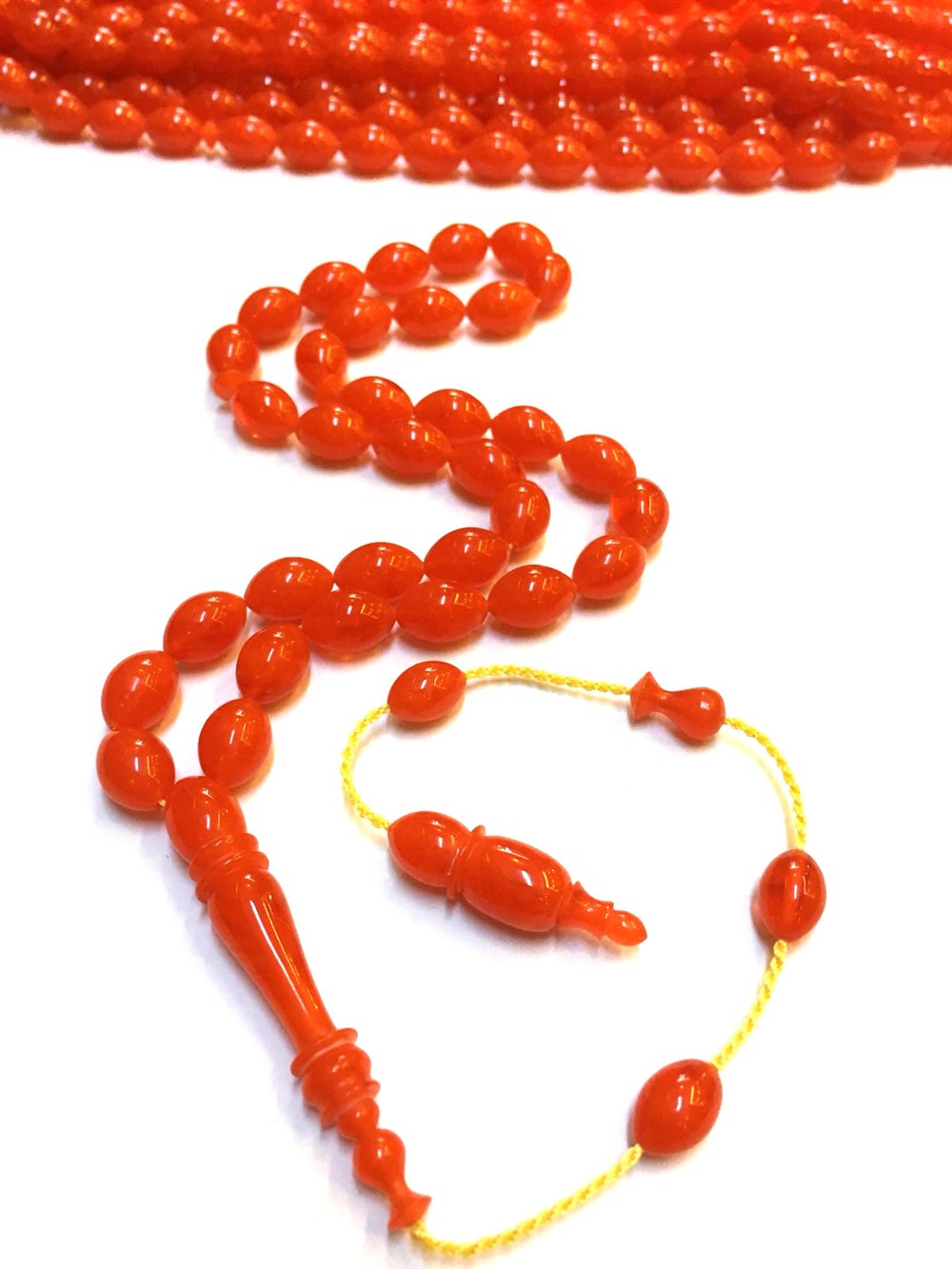 Turuncu Sistemli Sıkma Kehribar