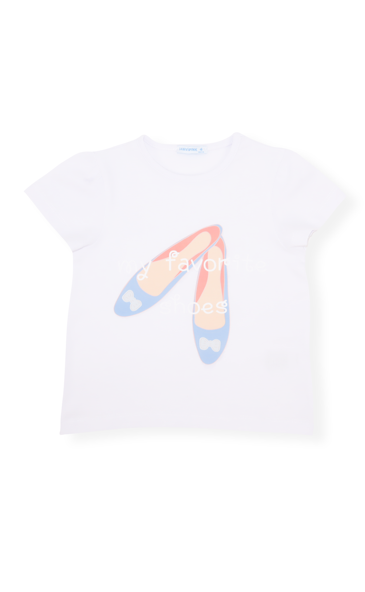 22B04001002 Kız Bebek My Favourite Shoes Tişört