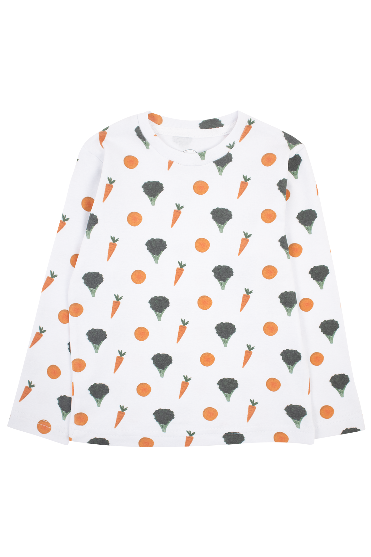 Brokoli Desenli Pamuklu Pijama Takımı