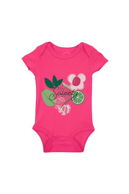 Çiçekli Sweety Body Set