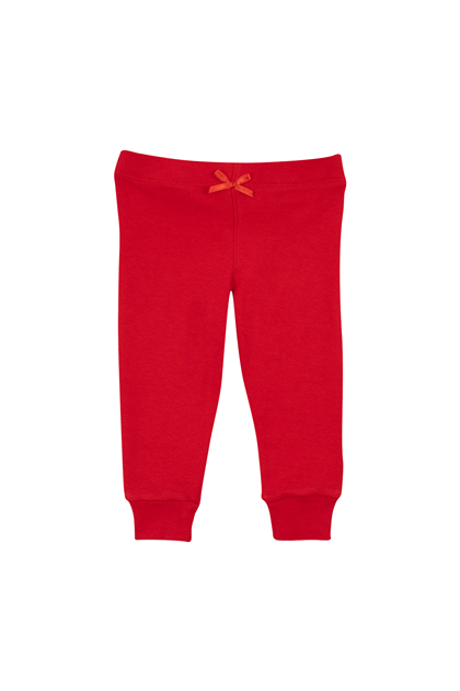 24SS01603 Kız Bebek Tayt Kırmızı