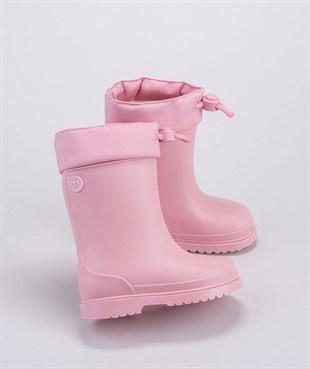 Chufo Cuello Pembe Yağmur Çizmesi
