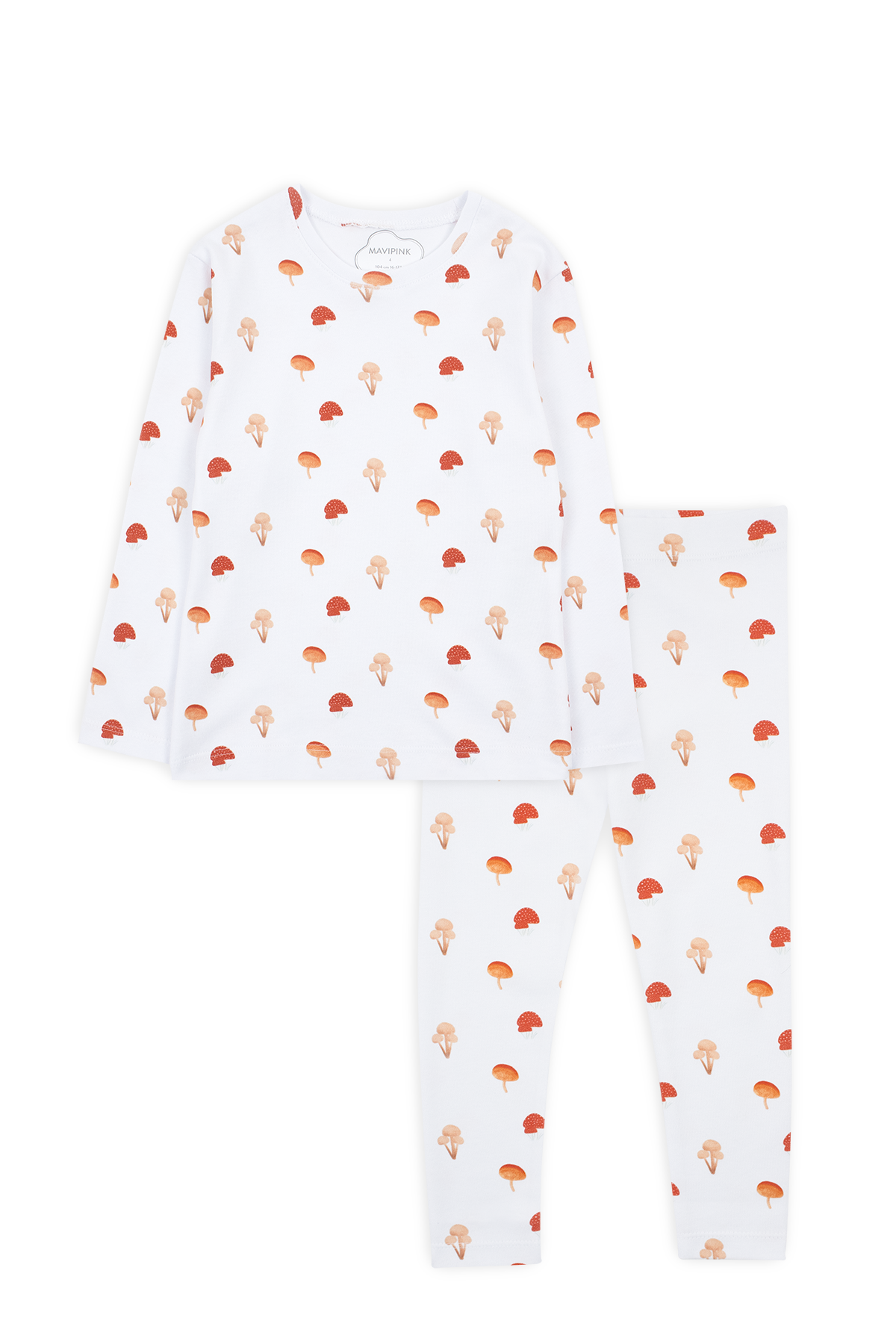 Mushroom Pattern Pajamas