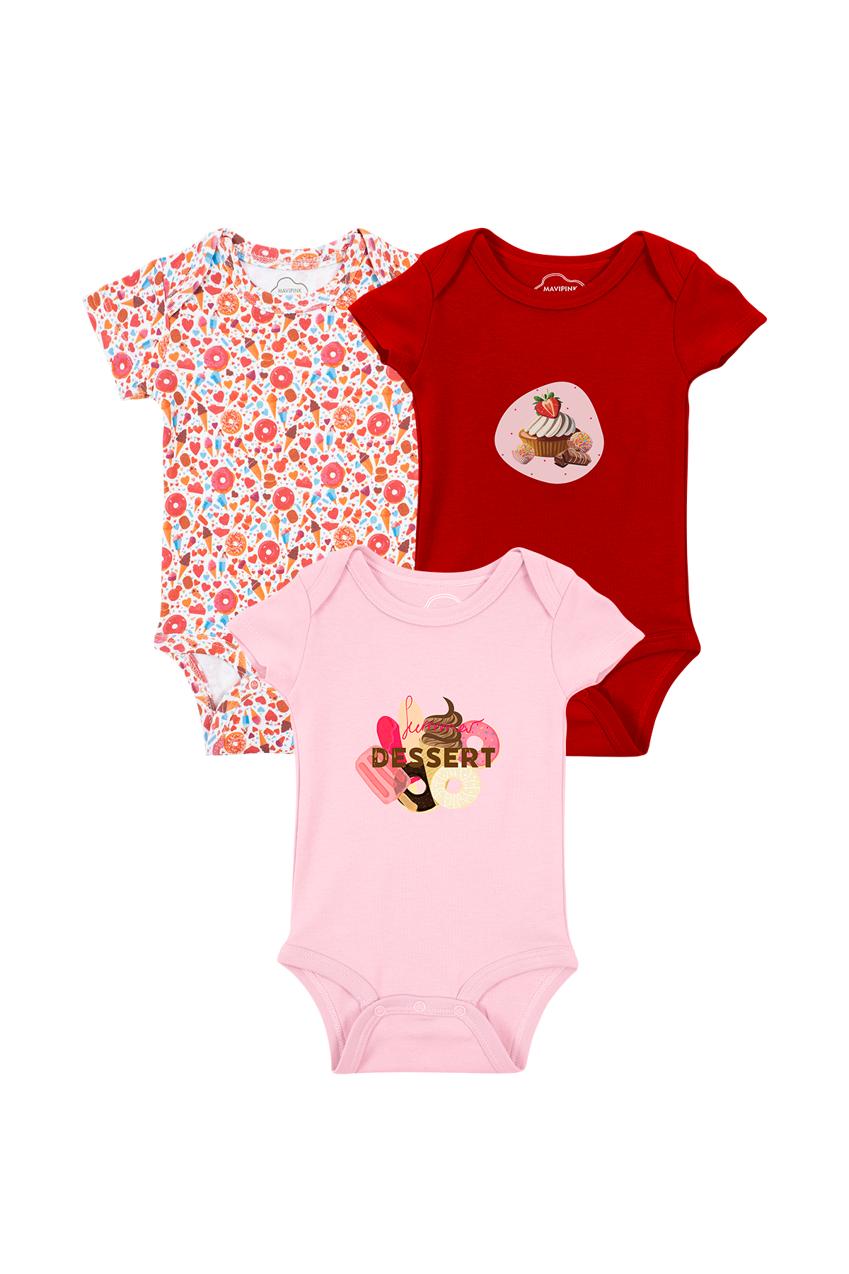 24SS01101 Donut Desen Body Set