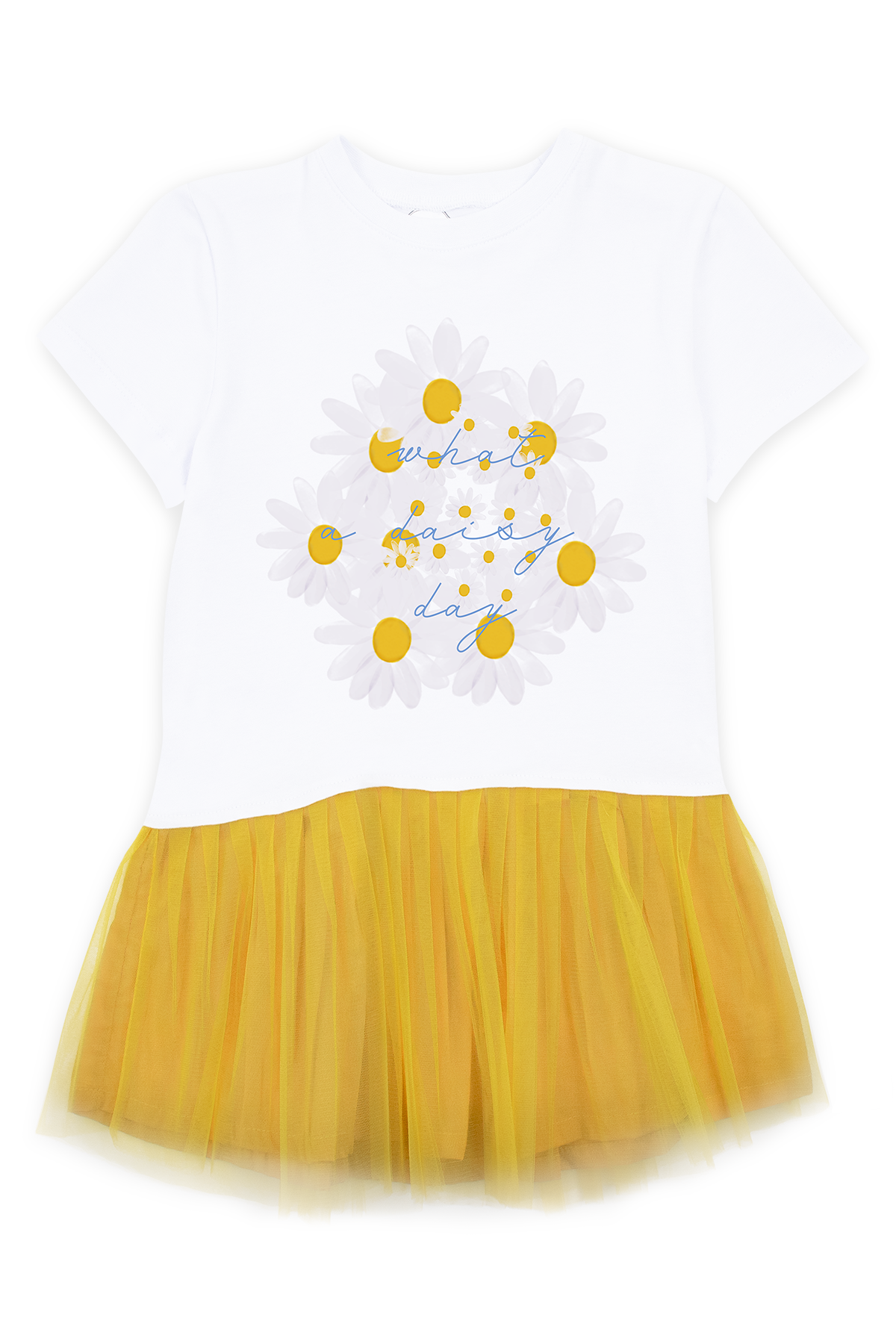 Mavipink 24SS1107 What A Daisy Day Elbise Sarı