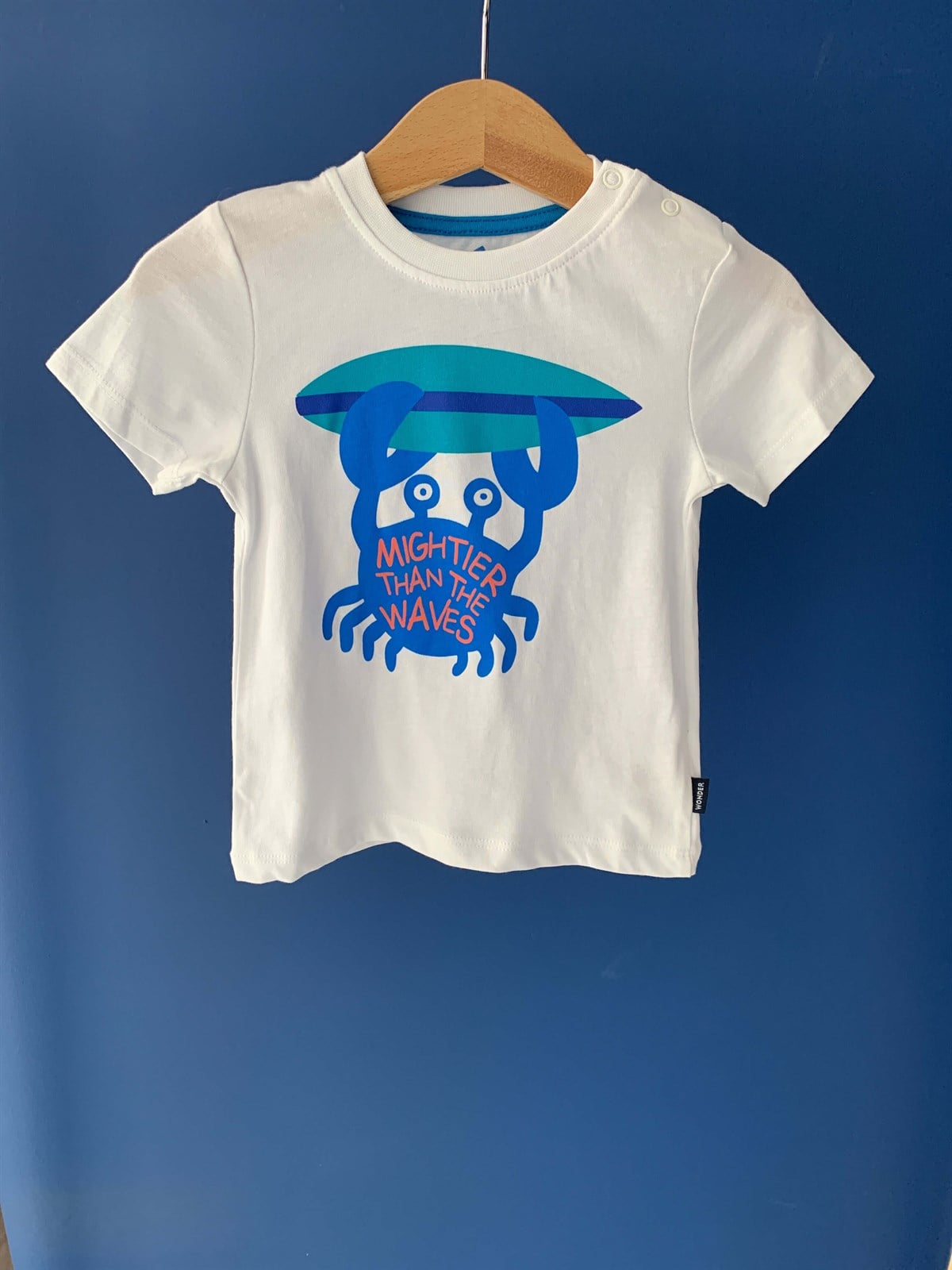 WK17SS7222 Wonderkids Erkek Bebek T-Shirt