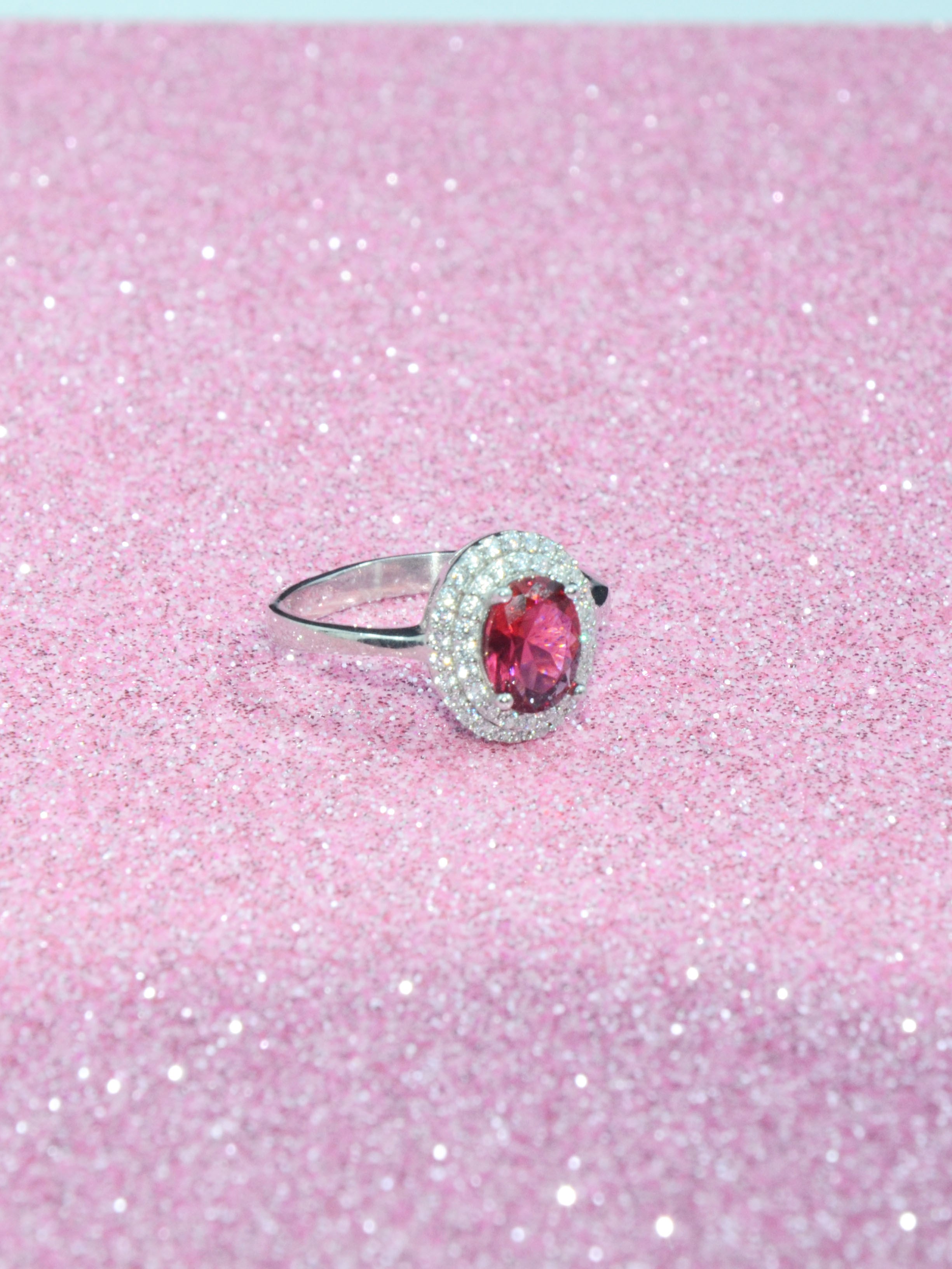 Infinity Pink Love Ring
