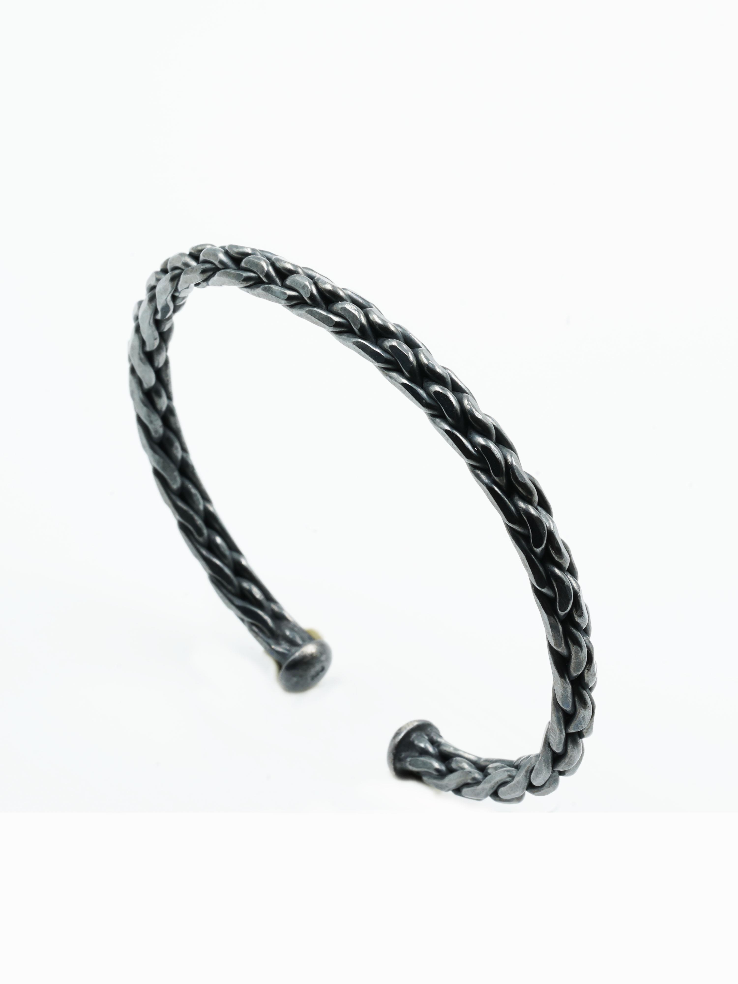 Premium Dragon Bangle Oxidized