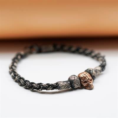 Dark Soul, Dark Skull, Unisex Bracelet