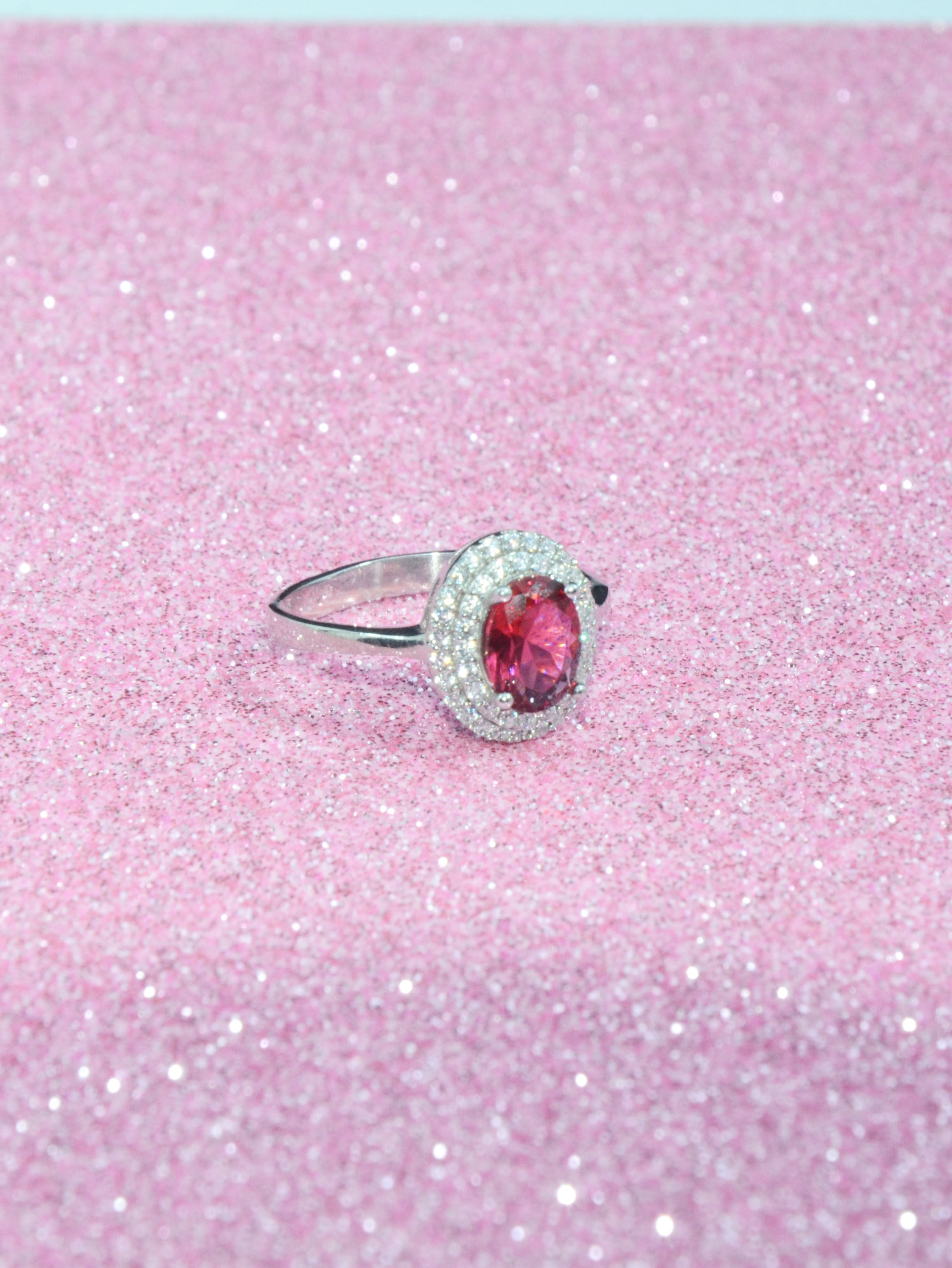 Infinity Pink Love Ring