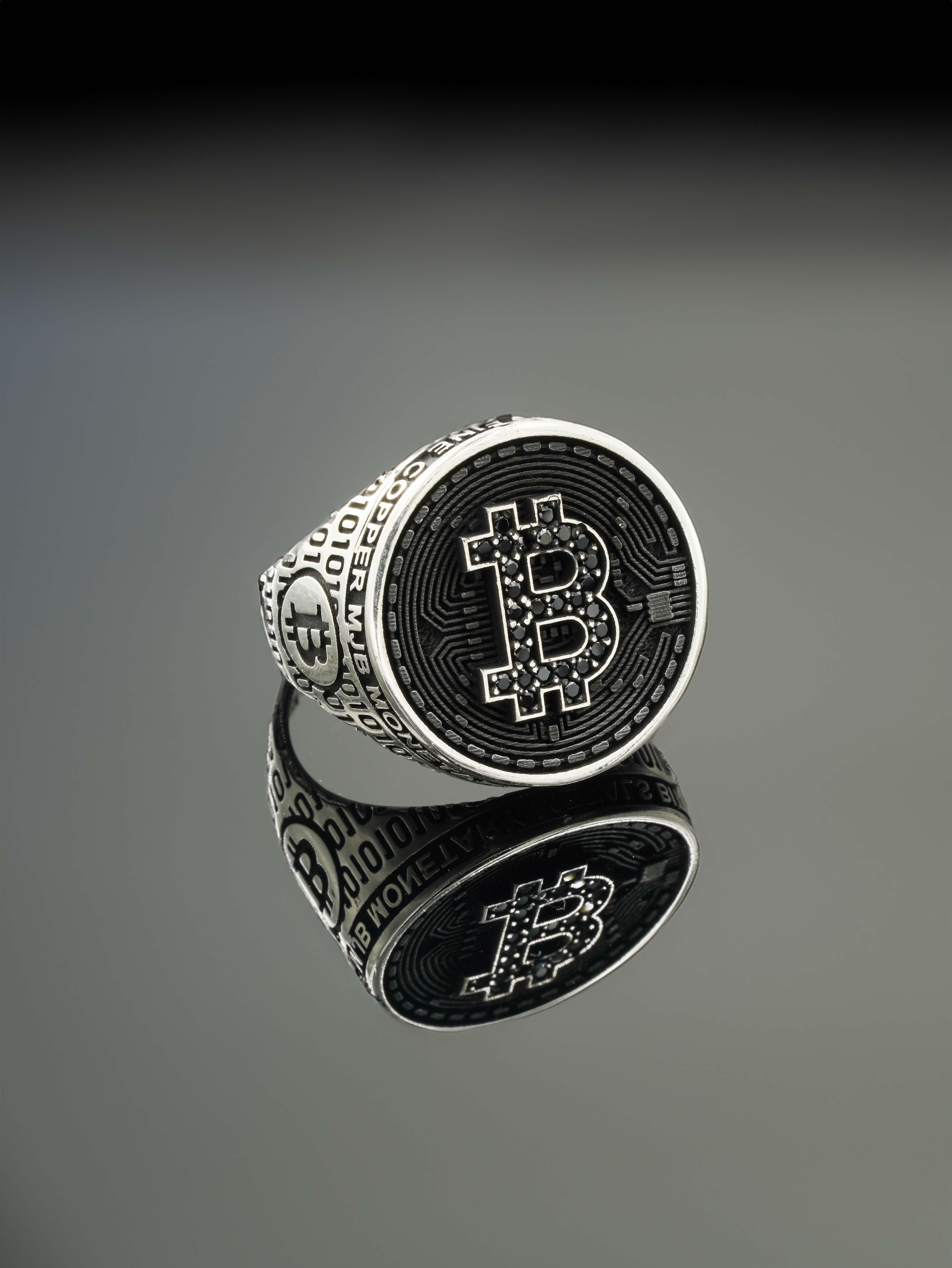 Luxury Bitcoin Ring