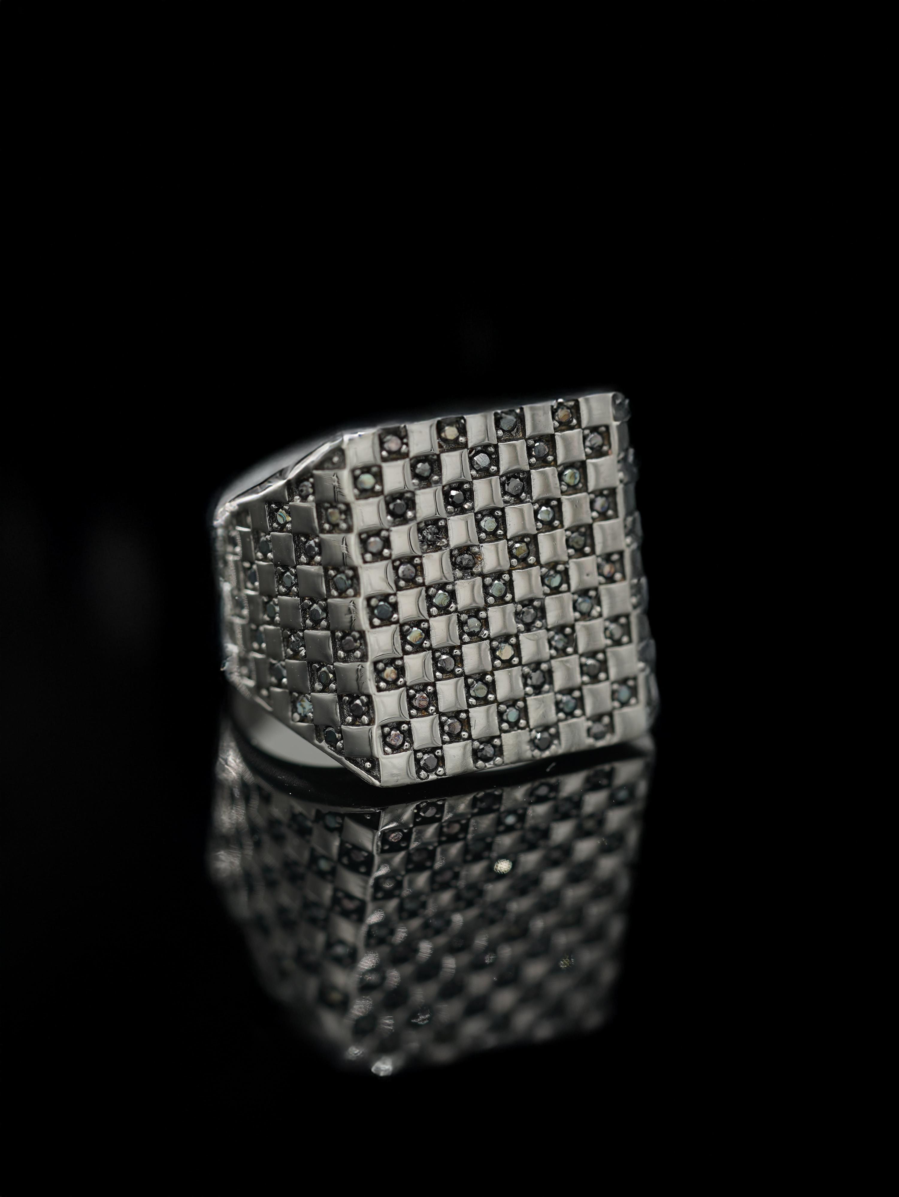 Luxury Black Stone Ring