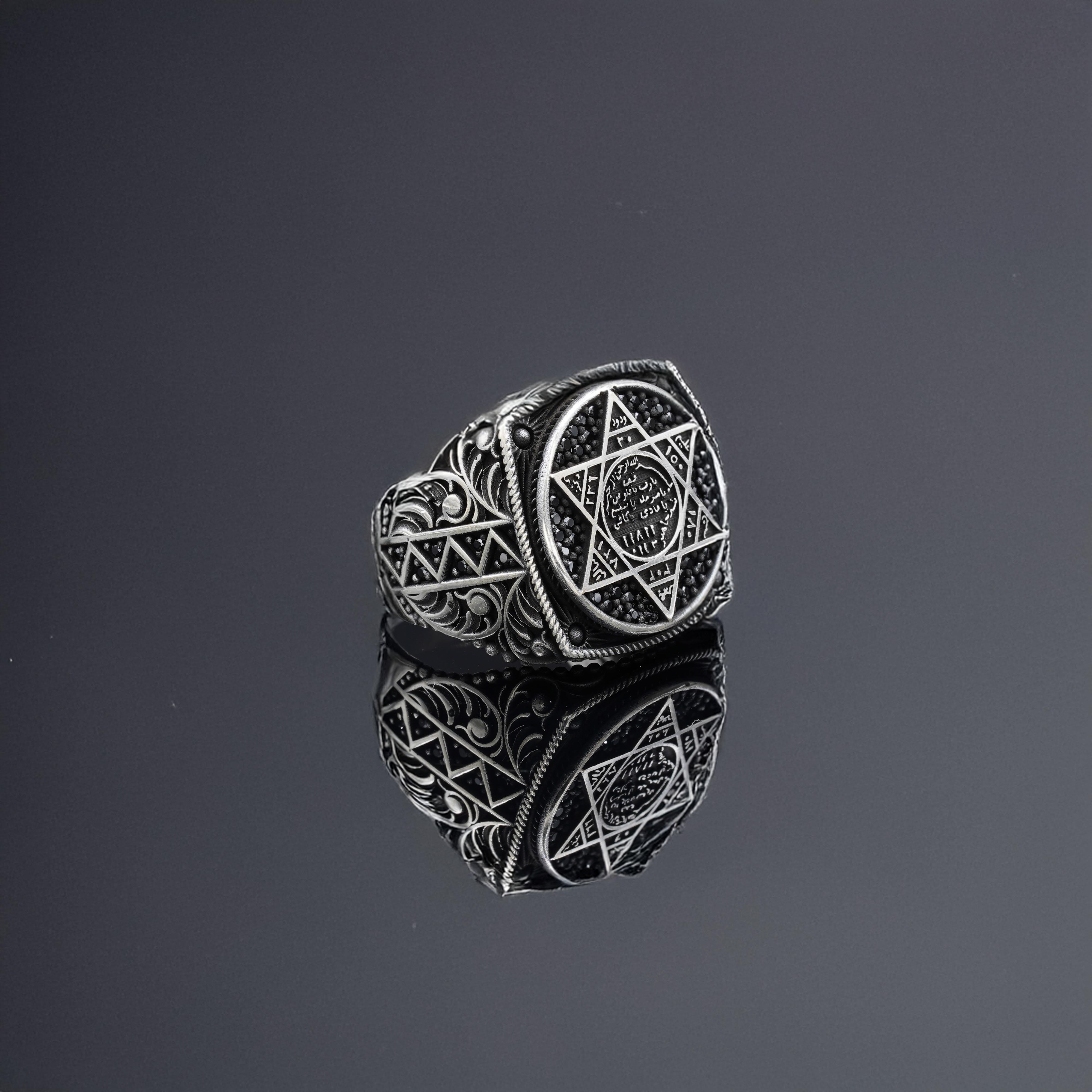 Luxury Star of David Ring