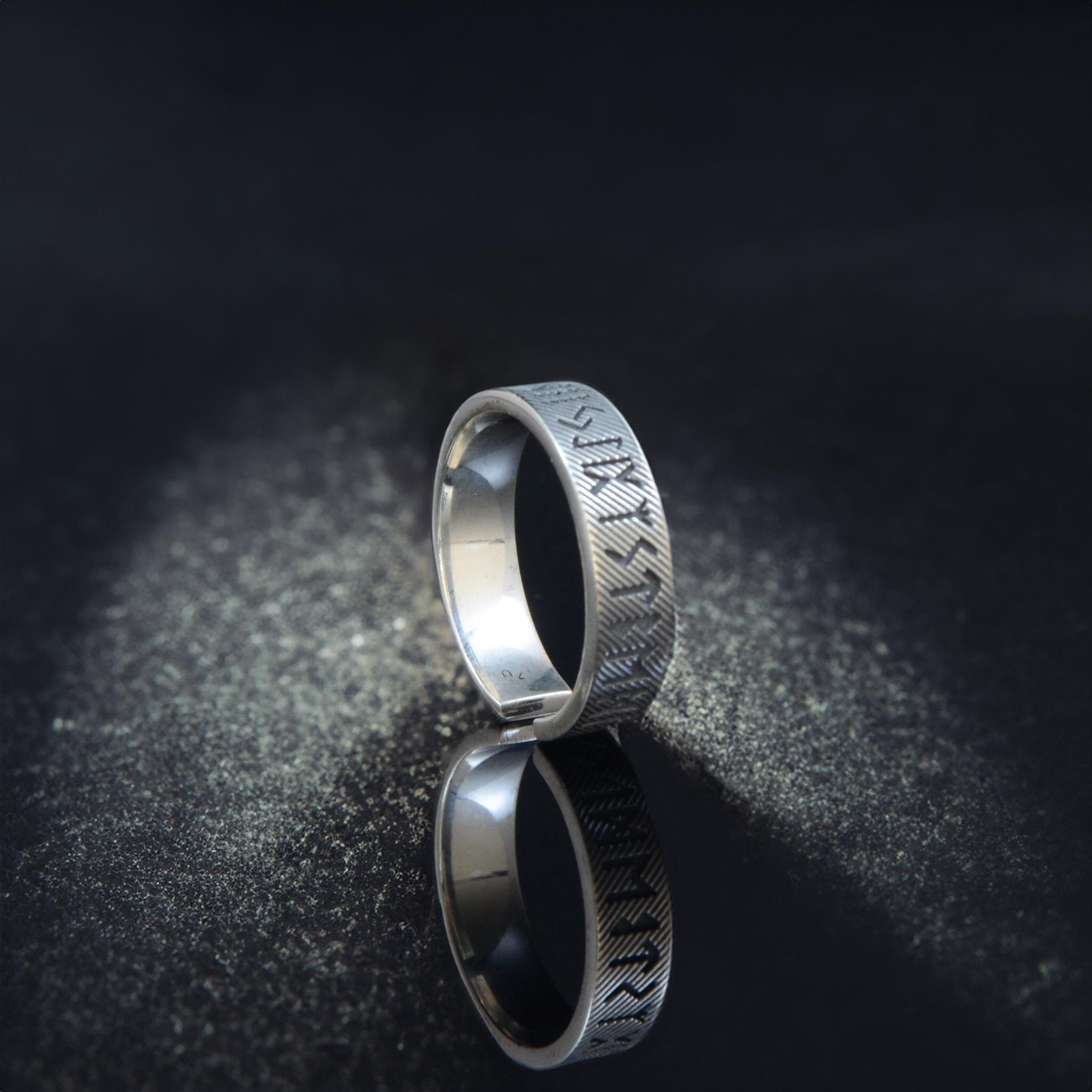 viking yüzük, erkek viking şans yüzüğü