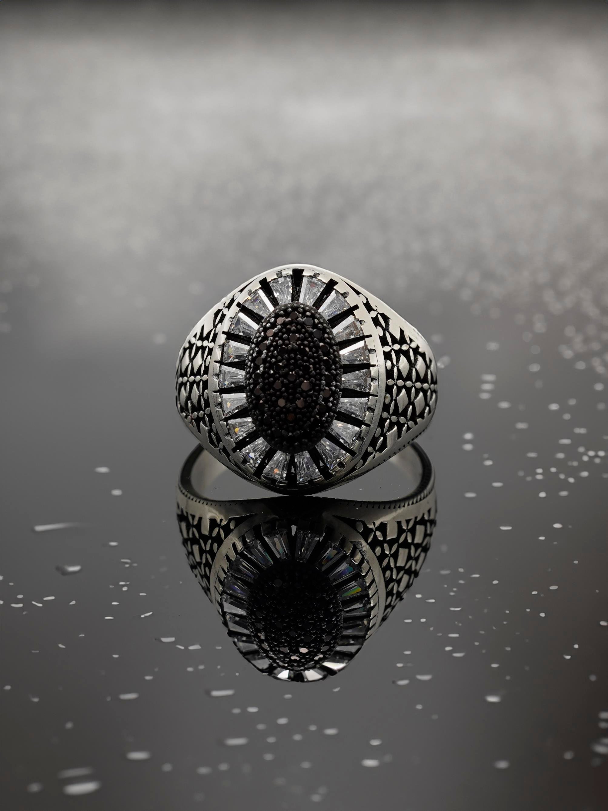Luxury White Stone Ring