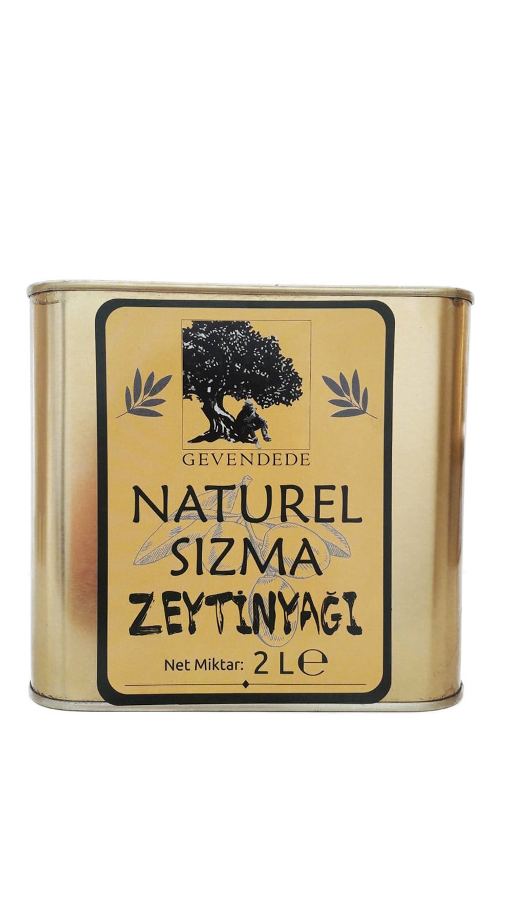 Sızma 2 Litre Teneke
