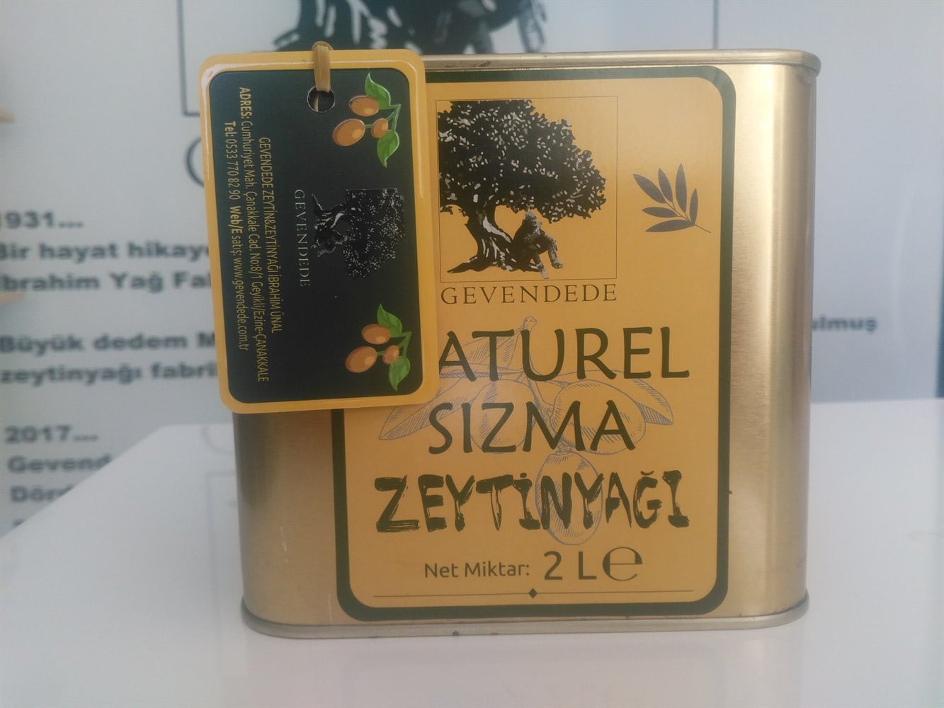 Sızma Soğuk Sıkım 2 Litre