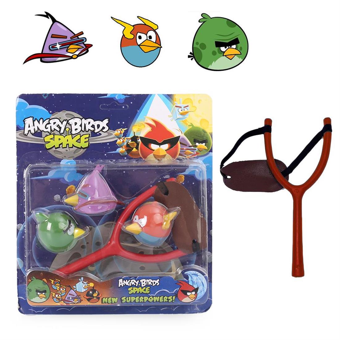 3 Karakterli Kırmızı Sapan Angry Birds Sapan Seti Kırmızı Kuş - Super Red -  Kızgın Kuşlar Seti