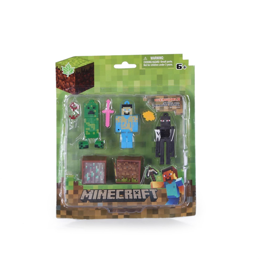 8 Parça Minecraft Figür Seti - Minecraft Oyuncakları - Zombiler 2 - Minecraft  Figürleri